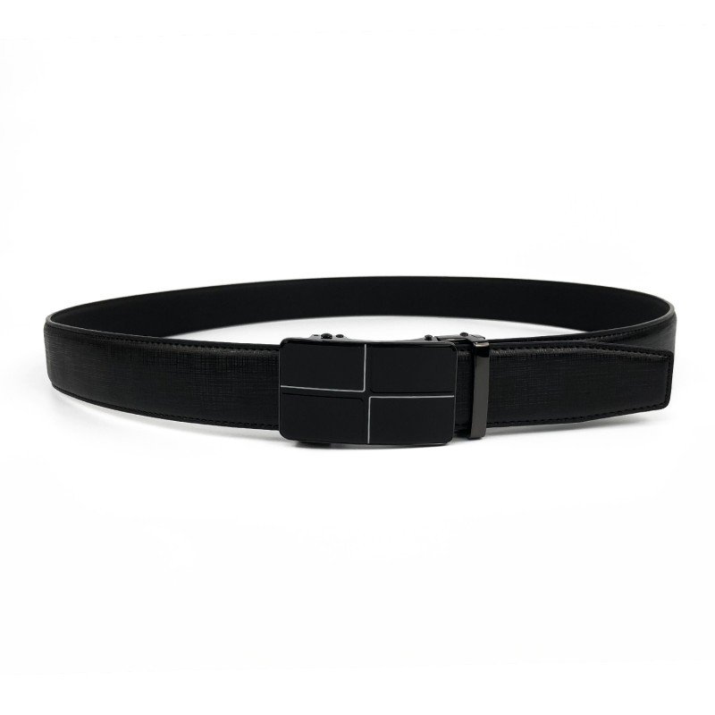 custom mens automatic buckle waist belt
