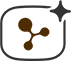 Brown material sustainability icon used for custom handbag manufacturing documentation