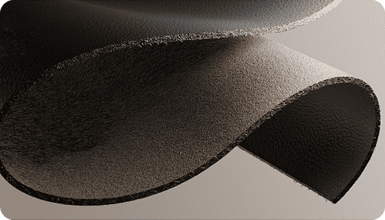 Cut leather material panel reference for custom handbag manufacturing process review