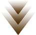 Brown downward arrow icon used as handbag factory process navigation marker