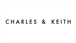 CHARLES and KEITH wordmark reference for private label handbag production documentation