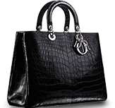Structured crocodile-embossed handbag sample for OEM/ODM contract manufacturing review