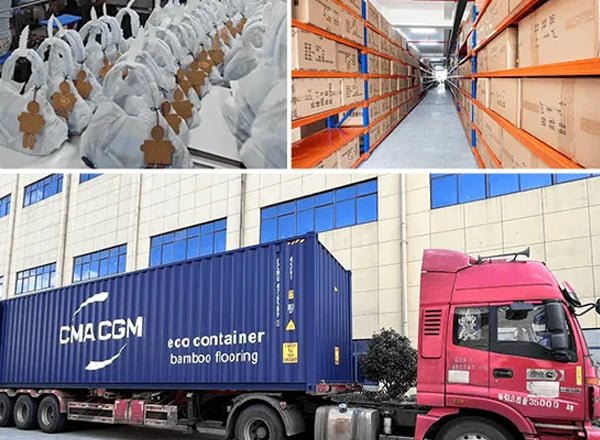 Export packing workflow for custom handbag bulk production and warehouse dispatch