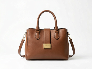 vegan leather handbag product photo