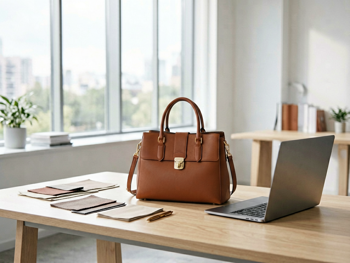 handbag lifestyle scene