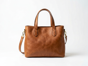 vegan leather handbag product photo