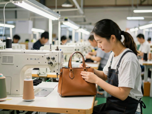 vegan leather handbag manufacturing process