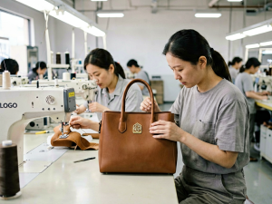 vegan leather tote bag manufacturing process