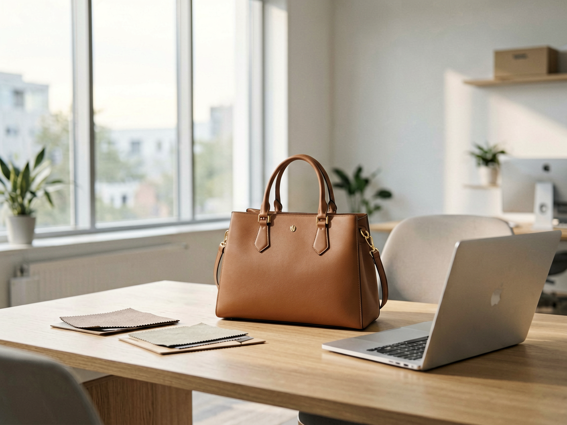 handbag lifestyle scene