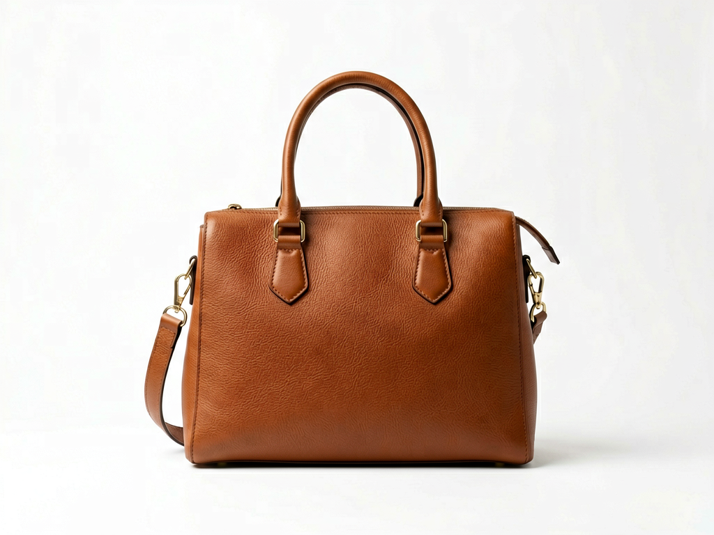 genuine leather handbag product photo