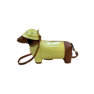 AM102 Wholesale Padded Soft Nappa Leather Animal Shape Crossbody Bag Factory