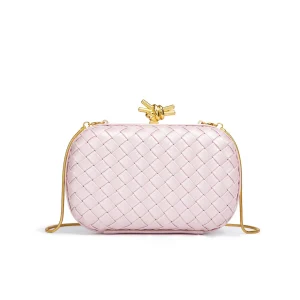 BC108 Wholesale Geometric Structured Leather Box Clutch Factory Direct Wholesale