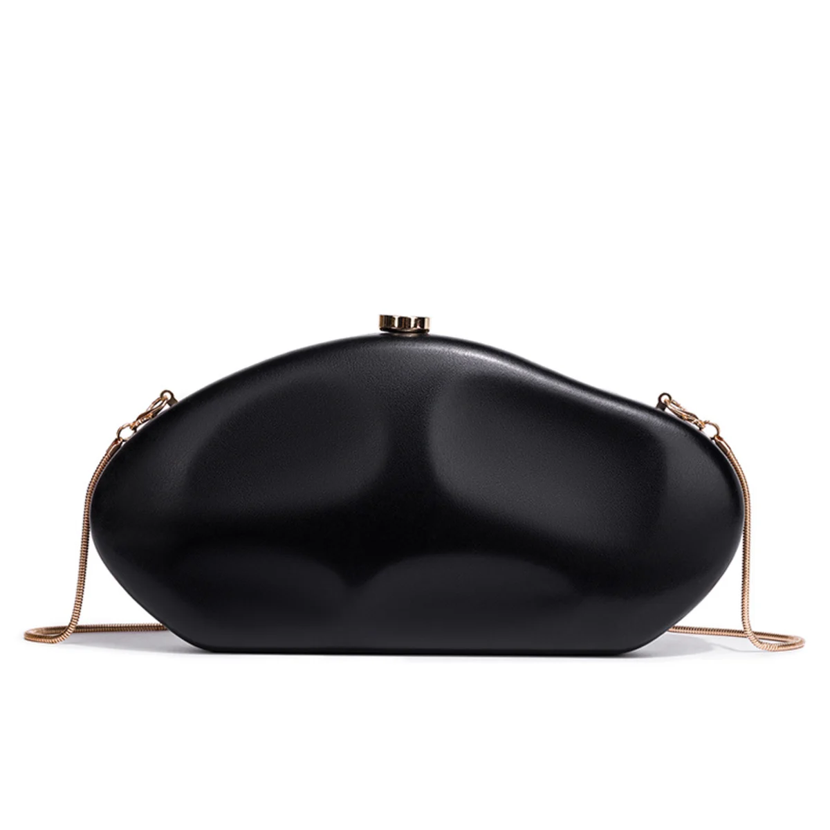genuine leather evening box clutch,leather evening box clutch wholesale,genuine leather clutch box bag,bulk leather evening clutch supplier,custom leather box clutch,leather evening bag box clutch BC111 Bulk High-Grade Genuine Leather Evening Box Clutch Supplier Direct Wholesale - Image 4