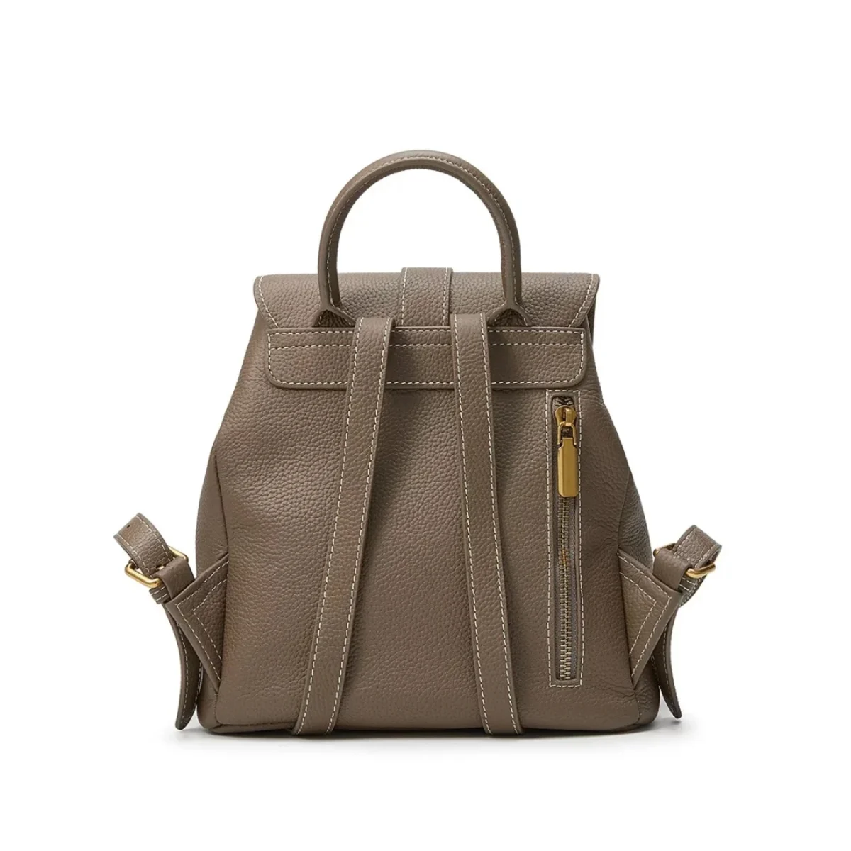 heavy duty cowhide leather business backpack, cowhide leather backpack supplier, padded laptop sleeve leather backpack, OEM ODM leather backpack manufacturer, wholesale business backpacks China, custom leather backpack for men BP102 OEM ODM Heavy-Duty Cowhide Leather Business Backpack Supplier with Padded Sleeve - Image 3