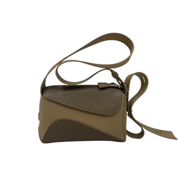 CB108 Wholesale Vintage Oil Wax Leather Crossbody Bag Supplier with YKK Zippers