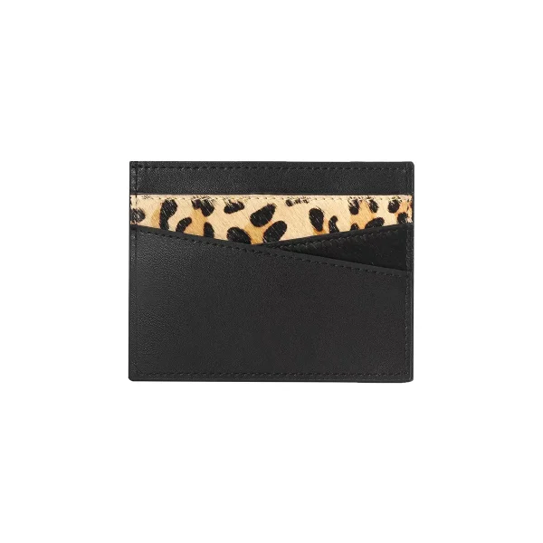 CD101 Custom Slim Genuine Leather Card Holder Wallet Supplier Anti-Scratch OEM
