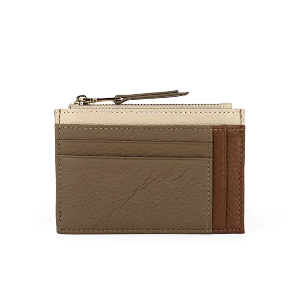 CD104 Bulk Water-Resistant Treated Leather Card Holder Supplier Direct Wholesale