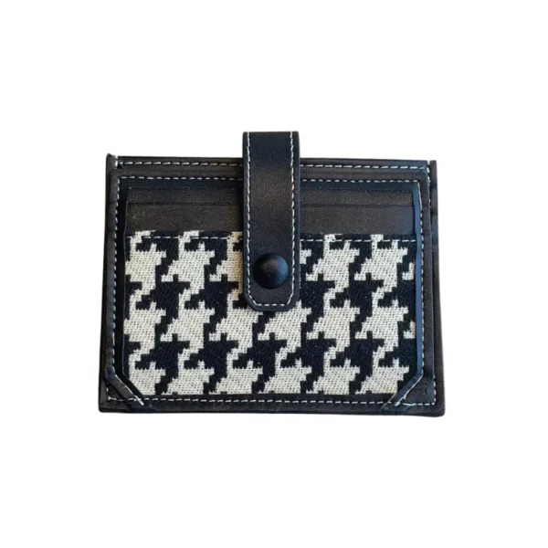 CD108 Wholesale Heavy-Duty Saffiano Leather Card Case Factory Direct Wholesale