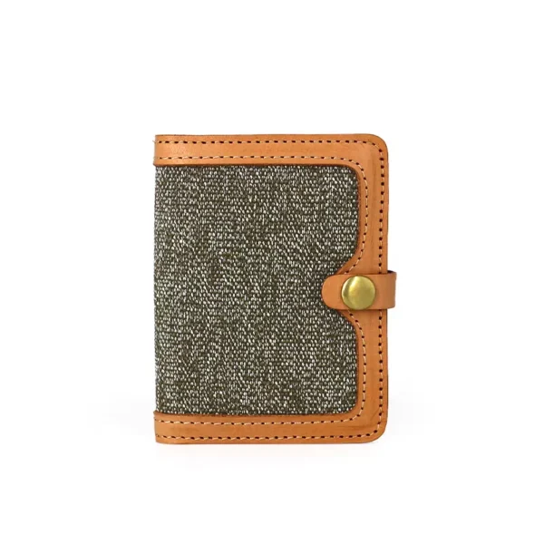 CD114 Custom Slim Front Pocket Nappa Leather Card Holder Manufacturer with Money Clip