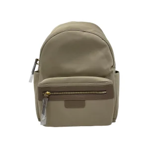 FB115 Custom Reversible Fabric & Genuine Leather Bag Manufacturer with Custom Tag