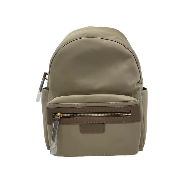 FB115 Custom Reversible Fabric & Genuine Leather Bag Manufacturer with Custom Tag
