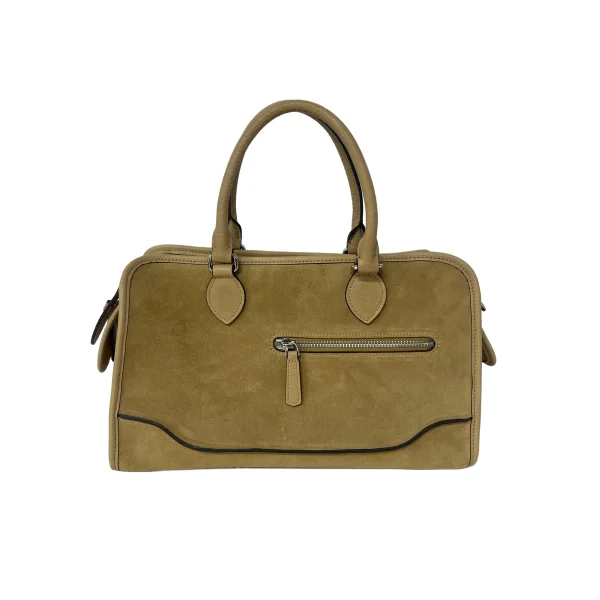 HD109 Custom Crocodile Embossed Leather Handbag Manufacturer for Luxury Brands