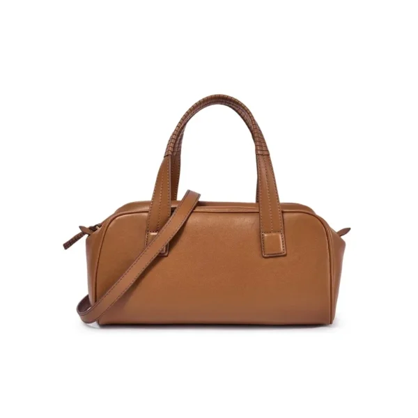 HD124 OEM Heavy-Duty Genuine Leather Briefcase Handbag Supplier for Business