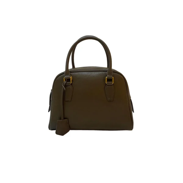 HD140 Custom Structured Cowhide Leather Handbag Wholesale Factory (Custom Lining)