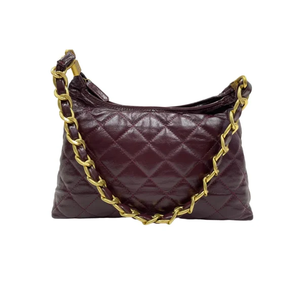 HS105 Bulk Top-Grain Leather Crescent Shoulder Bag Manufacturer for Brands