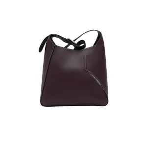 HS108 Custom Crocodile Pattern Leather Shoulder Bag Manufacturer with YKK Zippers
