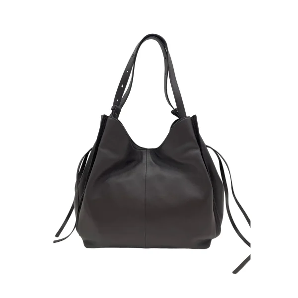 HS110 Custom Smooth Calfskin Leather Shoulder Bag Factory Direct (Private Label)
