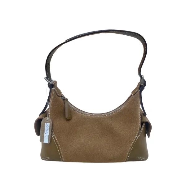 HS114 Wholesale Classic Black Cowhide Leather Hobo Bag Factory with Zip Closure