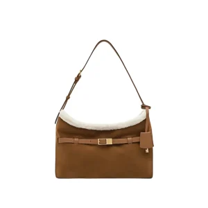 HS126 Bulk Authentic Cowhide Leather Hobo Bag Supplier for Private Labels