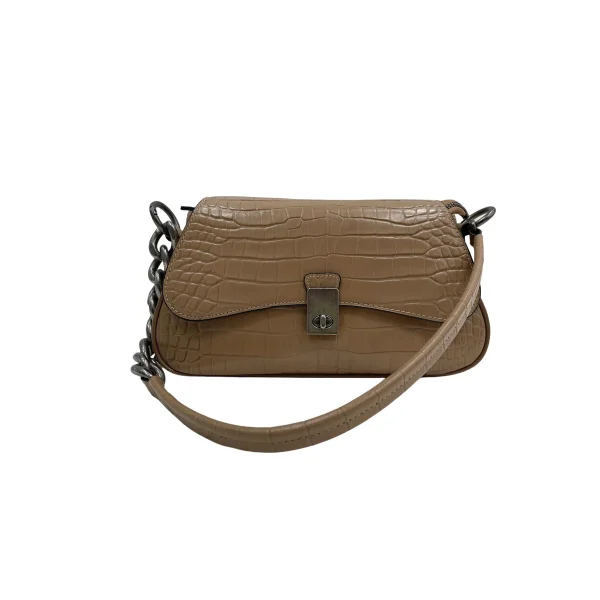 HS131 Custom High-Capacity Cowhide Leather Shoulder Bag Supplier for Commute