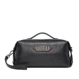 MN101 Custom Full-Grain Leather Mens Briefcase Manufacturer Heavy-Duty OEM Supplier