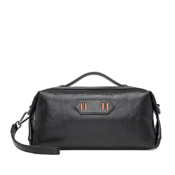 MN101 Custom Full-Grain Leather Mens Briefcase Manufacturer Heavy-Duty OEM Supplier