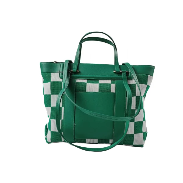 TT101 Custom Full-Grain Leather Tote Bag Manufacturer with Reinforced Handles