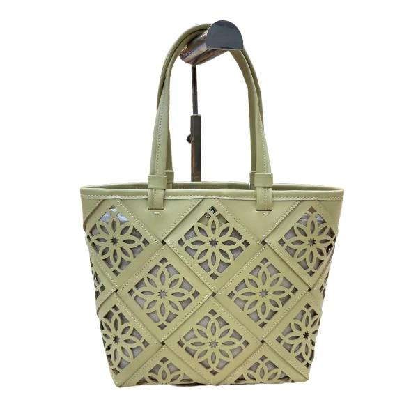 TT102 Wholesale Top-Grain Cowhide Leather Work Tote Bag Supplier with Zipper Top