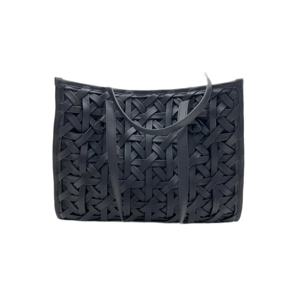 TT105 Custom Pebbled Leather Tote Bag Wholesale Supplier with Laptop Sleeve