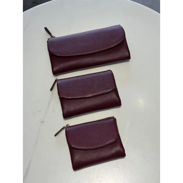 WT102 OEM ODM Slim Water-Resistant Cowhide Leather Bifold Wallet Factory