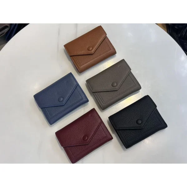 WT104 Bulk Minimalist Nappa Leather Wallet Supplier with RFID Shielding Technology