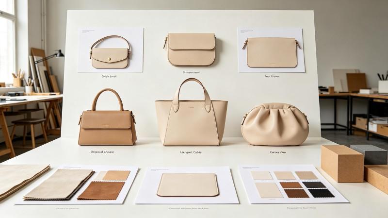 OEM handbag silhouette matrix for original range development
