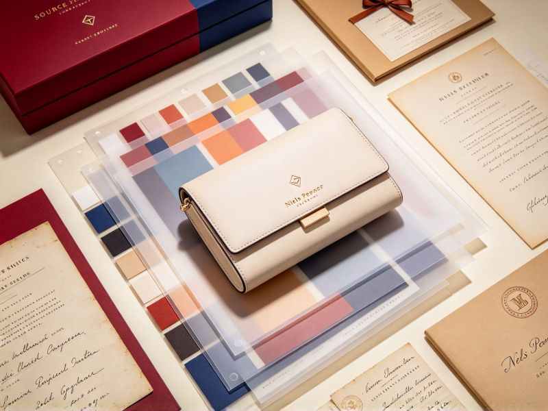 Original clutch presented with layered season and reissue provenance markers