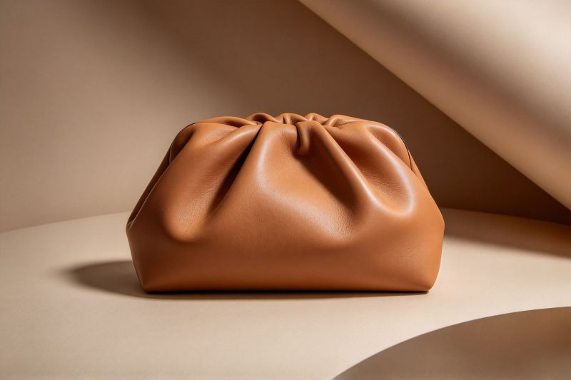 Boyy Poster Sac,Boyy Poster Sac bag,Boyy soft handbag,nappa lambskin pouch,expandable gusset bag Original lambskin pouch surface studied through fold depth and changing light